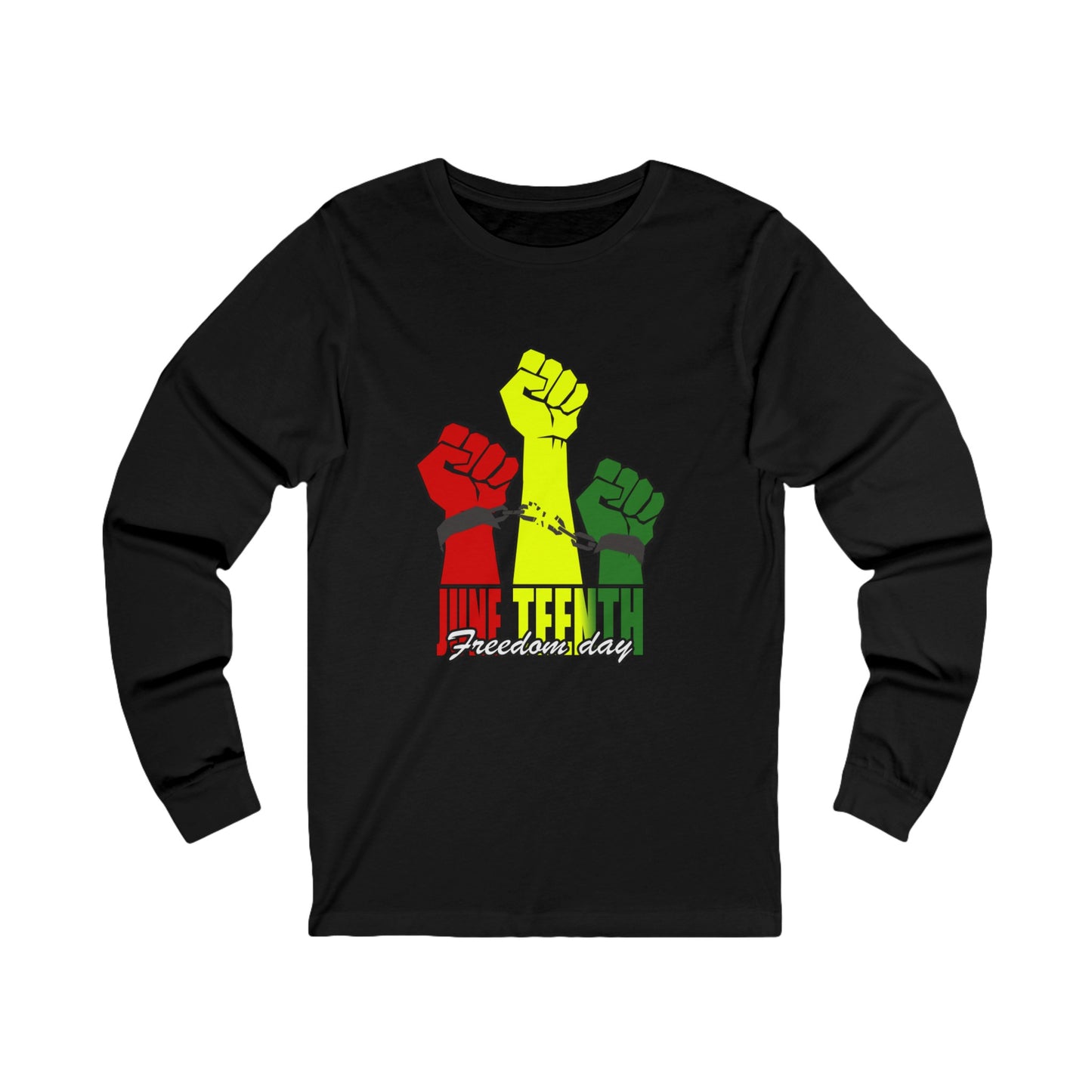 Juneteenth June 19 1865 Unisex Jersey Long Sleeve Tee