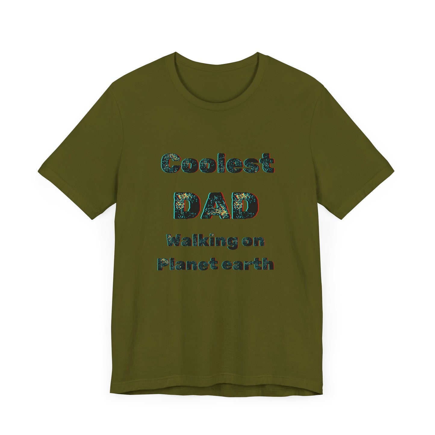 Dad gift, Dad shirt Coolest dad shirt Unisex Jersey Short Sleeve Tee