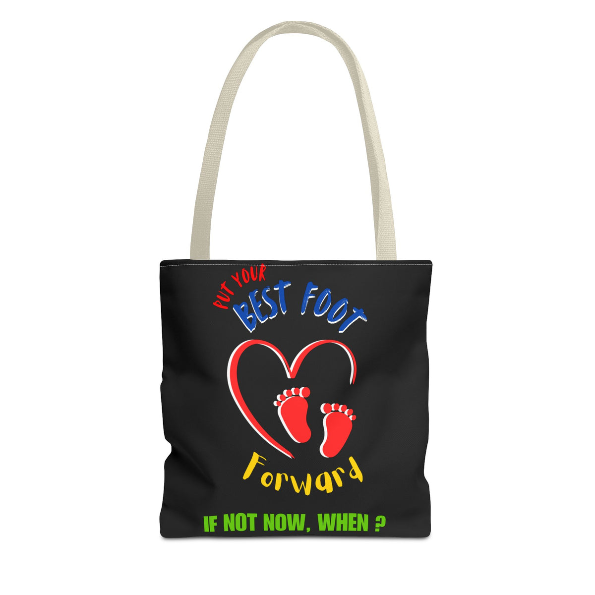 Put your best foot forward tote