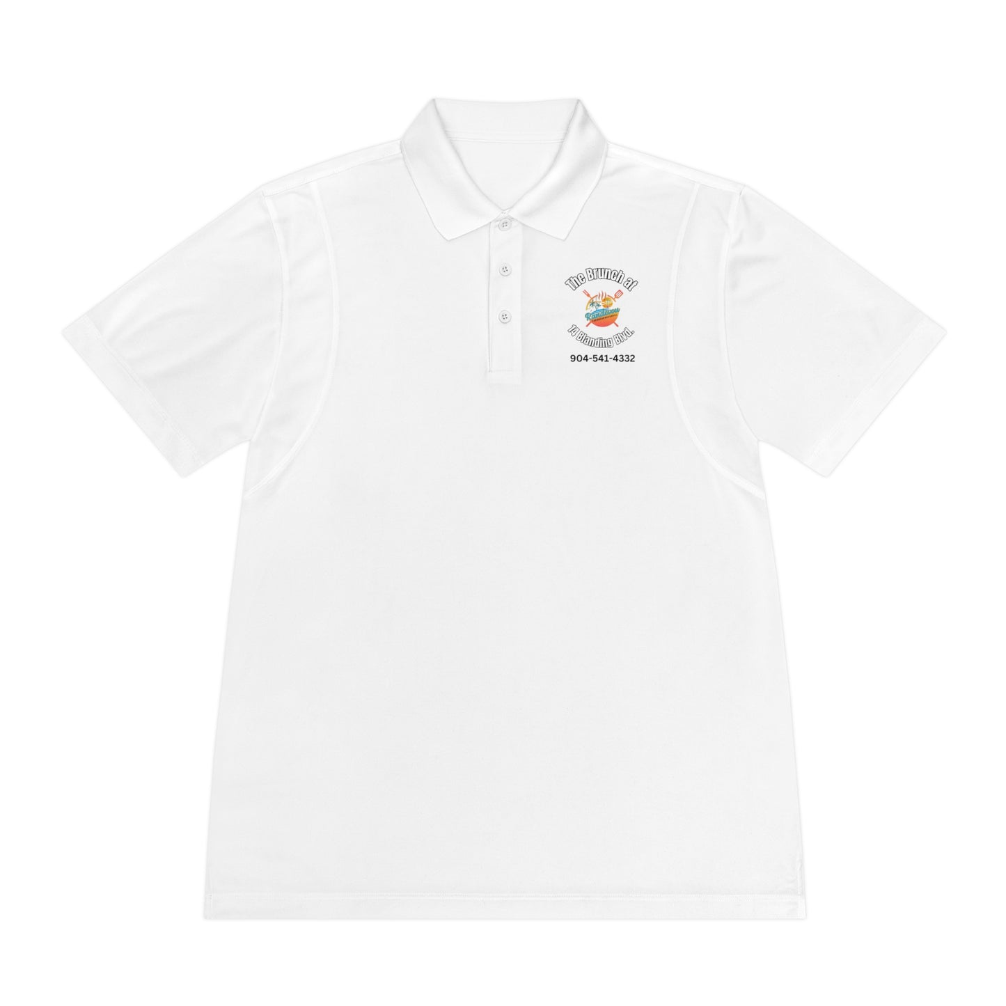 Randevous bar and grilled Men's Sport Polo Shirt