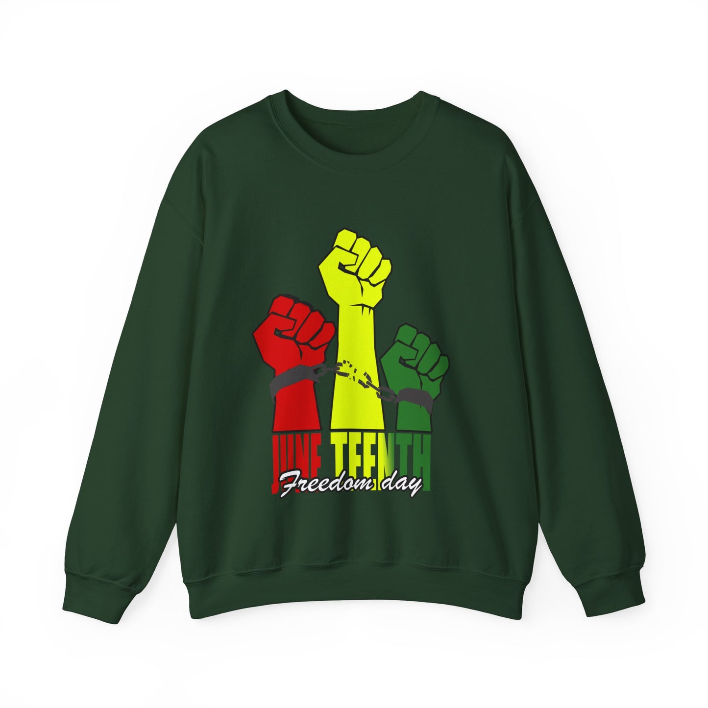 Juneteenth Freedom Unisex Heavy Blend™ Crewneck Sweatshirt