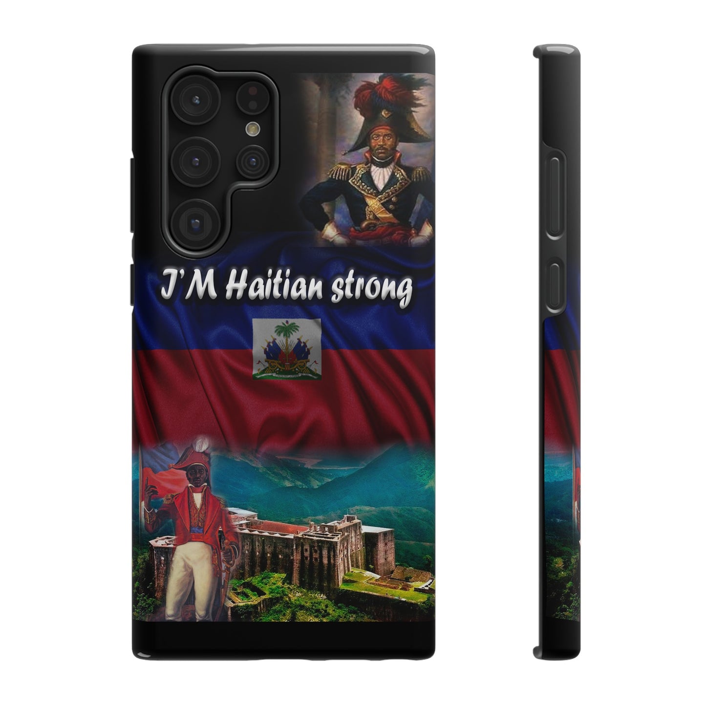 I'm Haitian Strong Impact-Resistant Cases