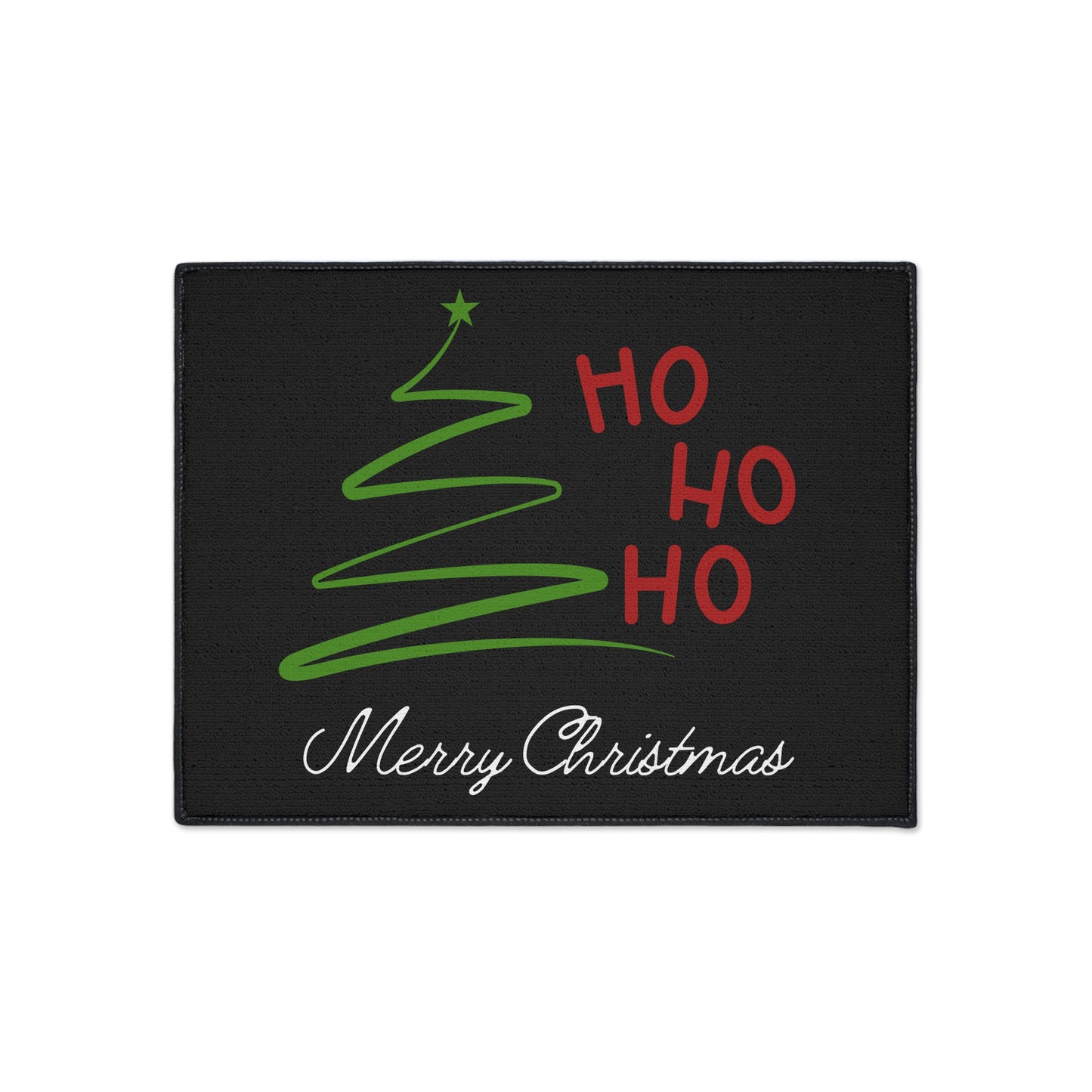 Ho ho ho Meryy Christmas, Heavy Duty Floor Mat