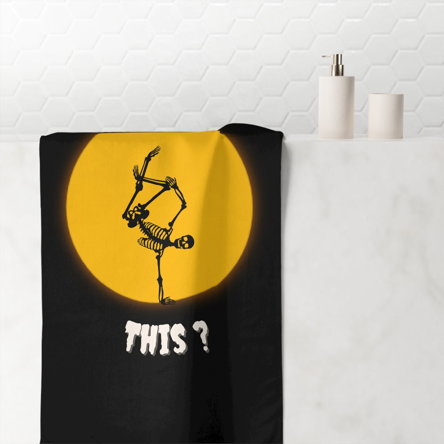 Halloween bathroom, Mink-Cotton Towel