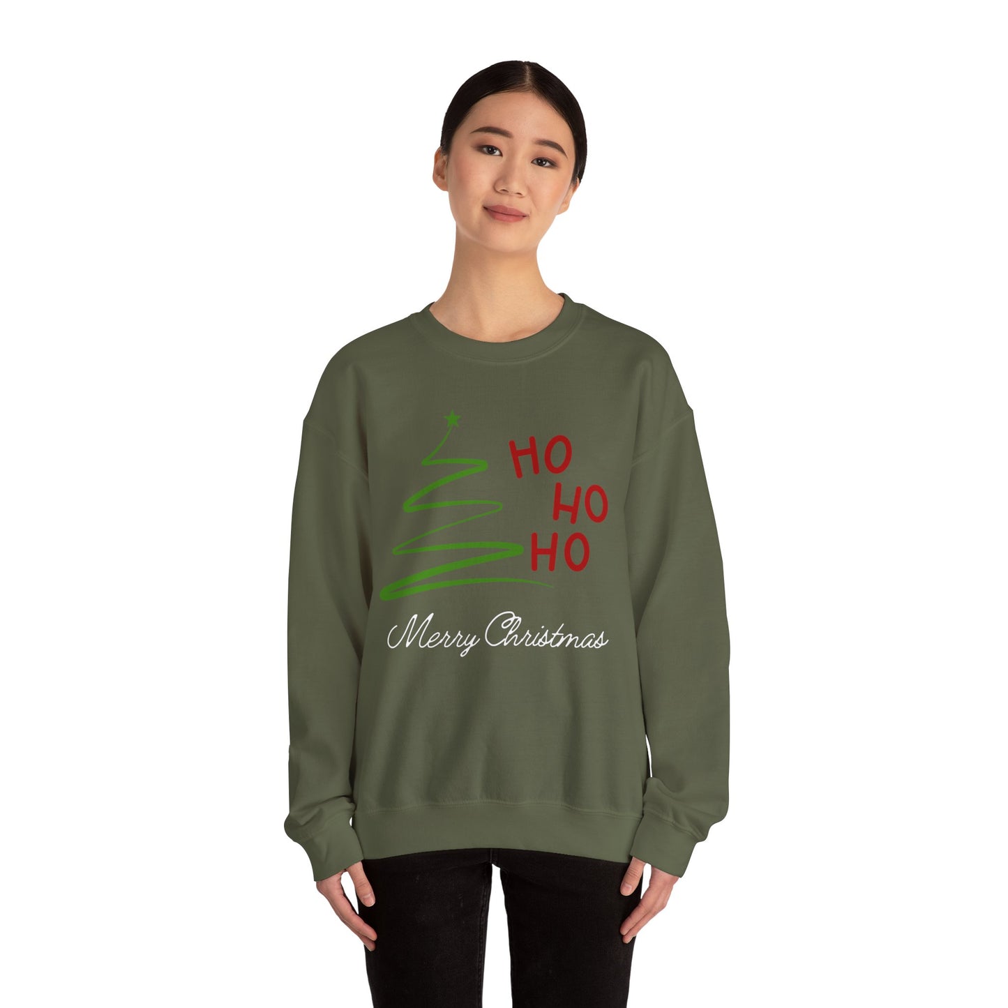 Ho ho ho Merry Christmas. Crewneck Sweatshirt