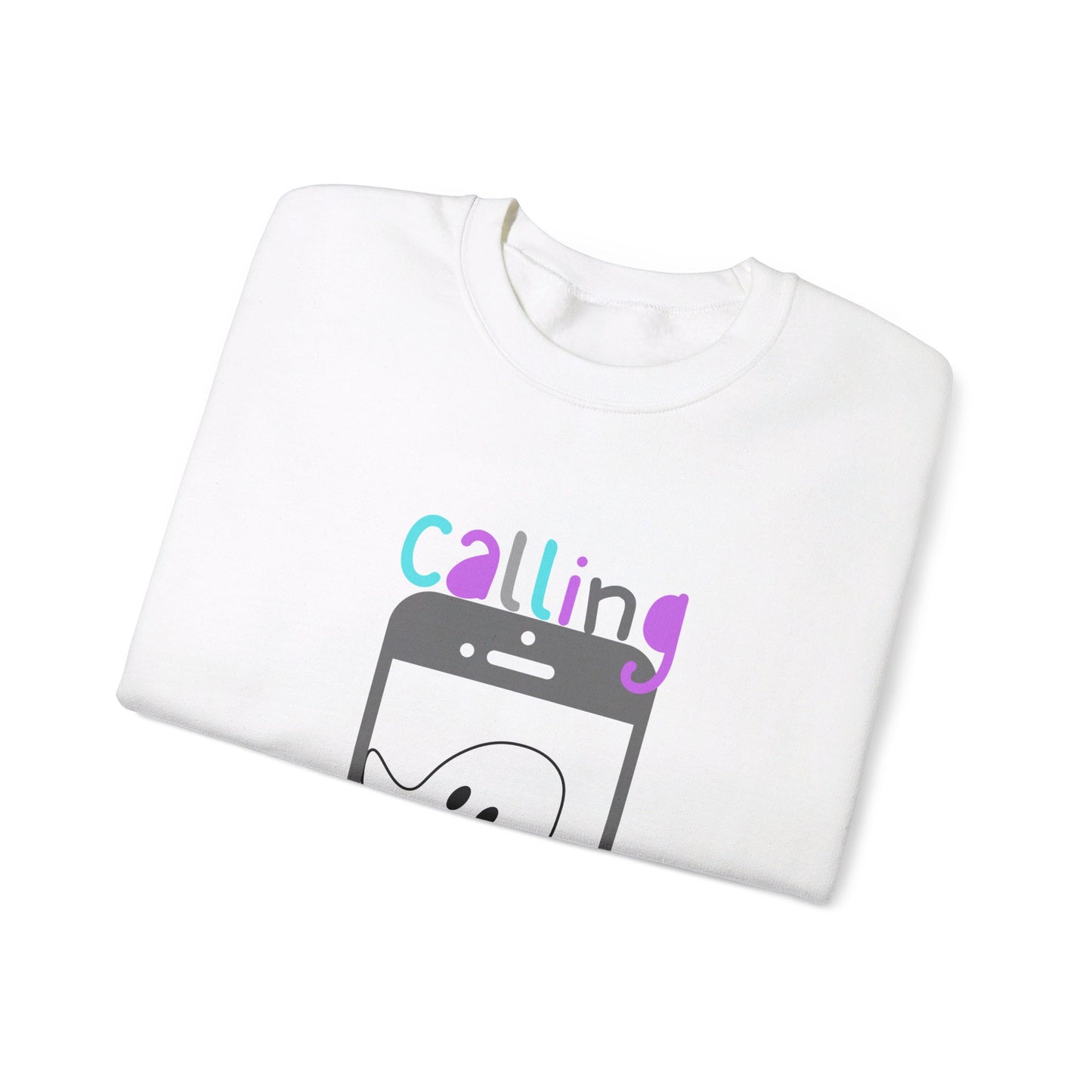 Calling my boo Unisex Heavy Blend™ Crewneck Sweatshirt