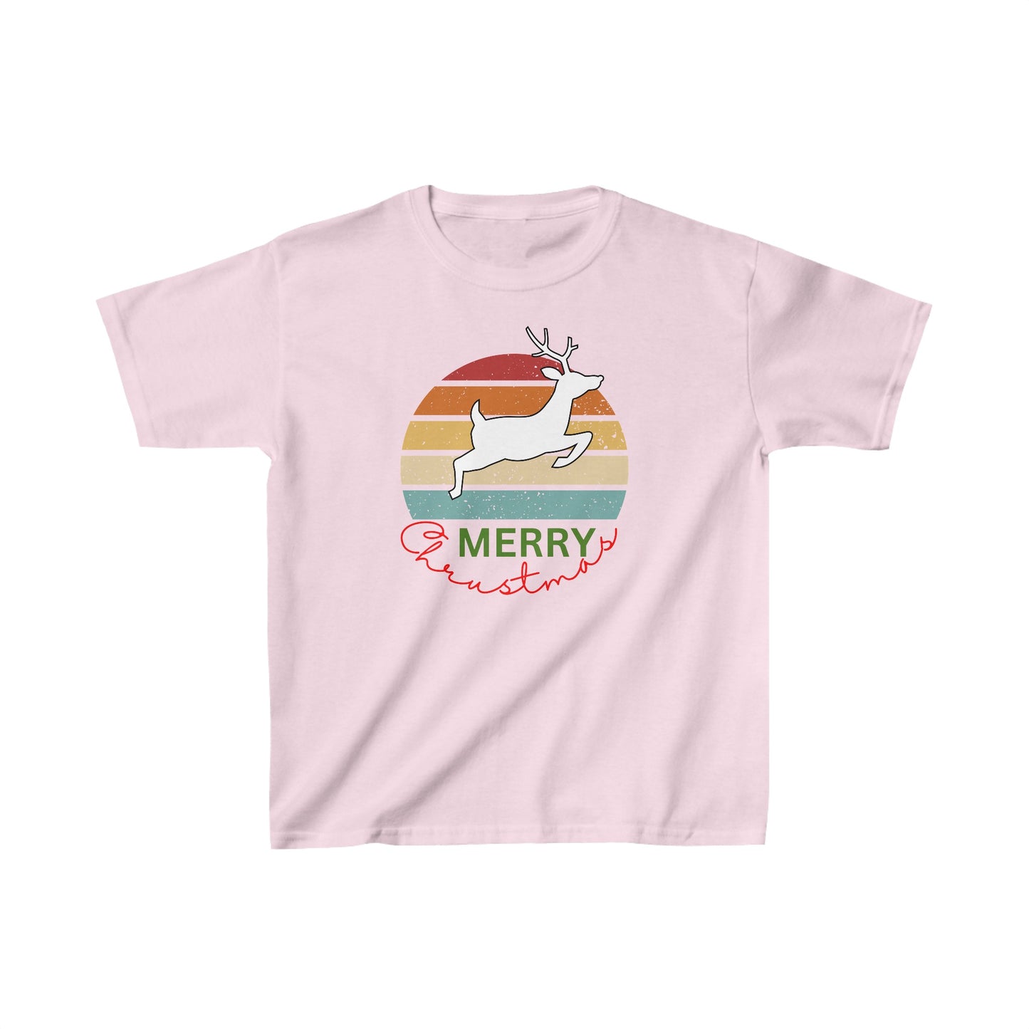 Merry Christmas. Kids Heavy Cotton™ Tee