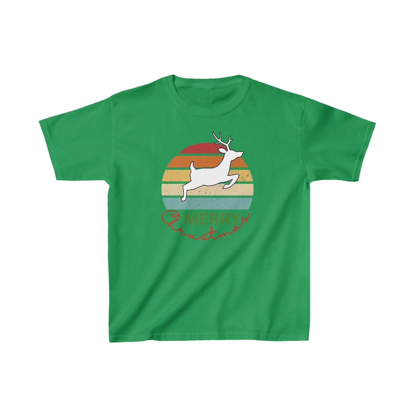 Merry Christmas. Kids Heavy Cotton™ Tee