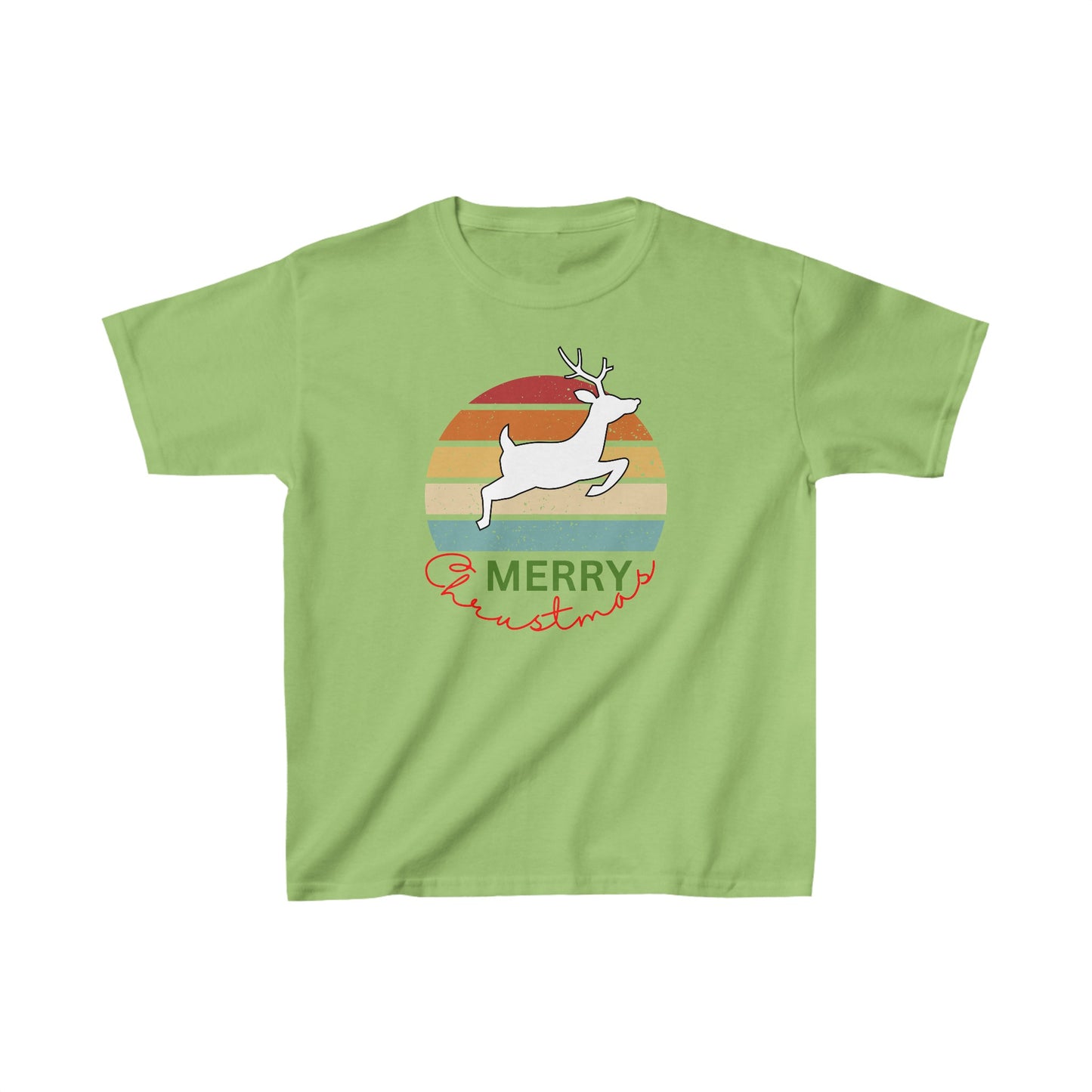 Merry Christmas. Kids Heavy Cotton™ Tee