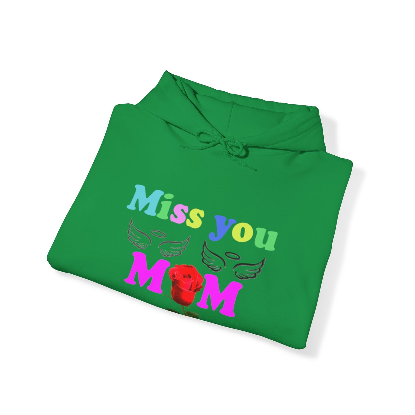 Miss you mom Unisex Heavy Blend™ Hooded Sweatshirt