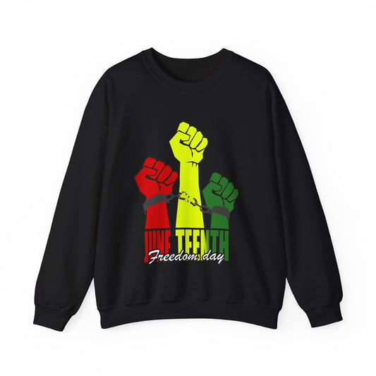 Juneteenth Freedom Unisex Heavy Blend™ Crewneck Sweatshirt