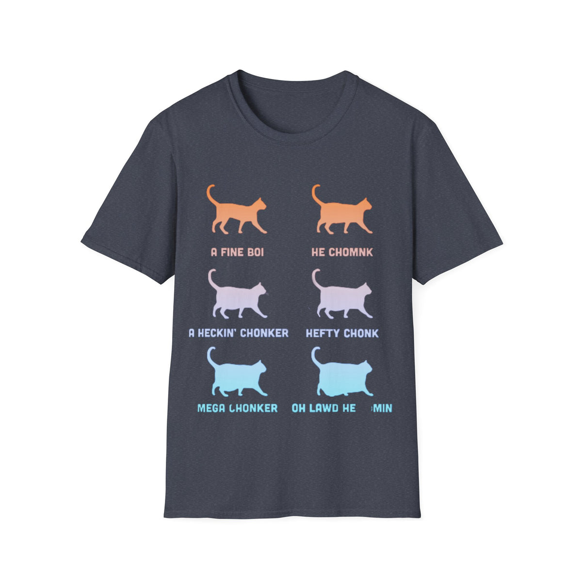 Chong Cat  Unisex Softstyle T-Shirt