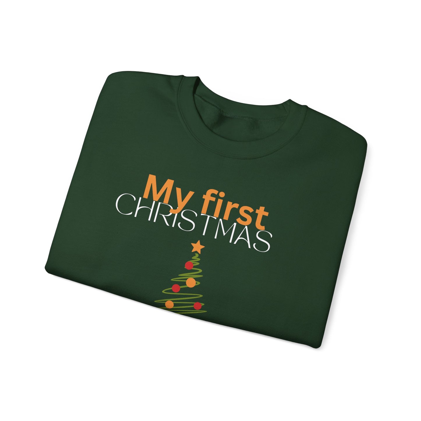 My first Christmas as husband. Crewneck Sweatshirt