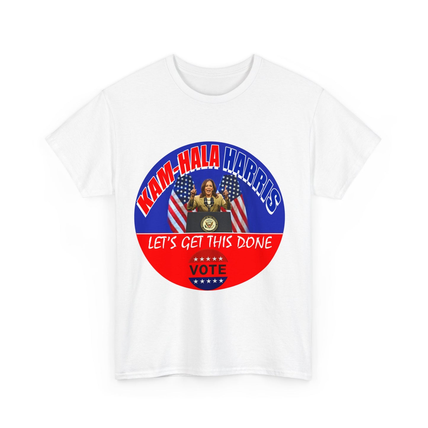 Kamala Harris for president Unisex Heavy Cotton Tee