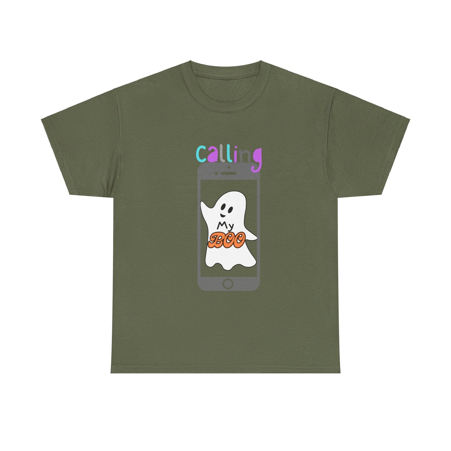 Calling my boo Unisex Heavy Cotton Tee