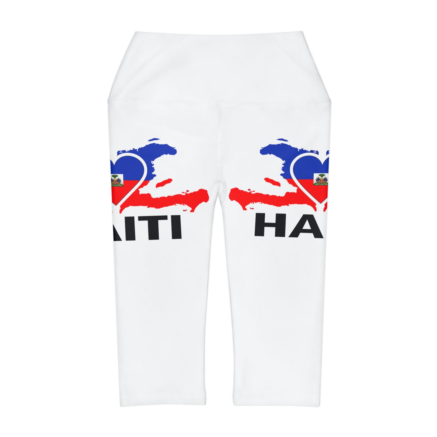 Haitian Yoga Capri Leggings (AOP)