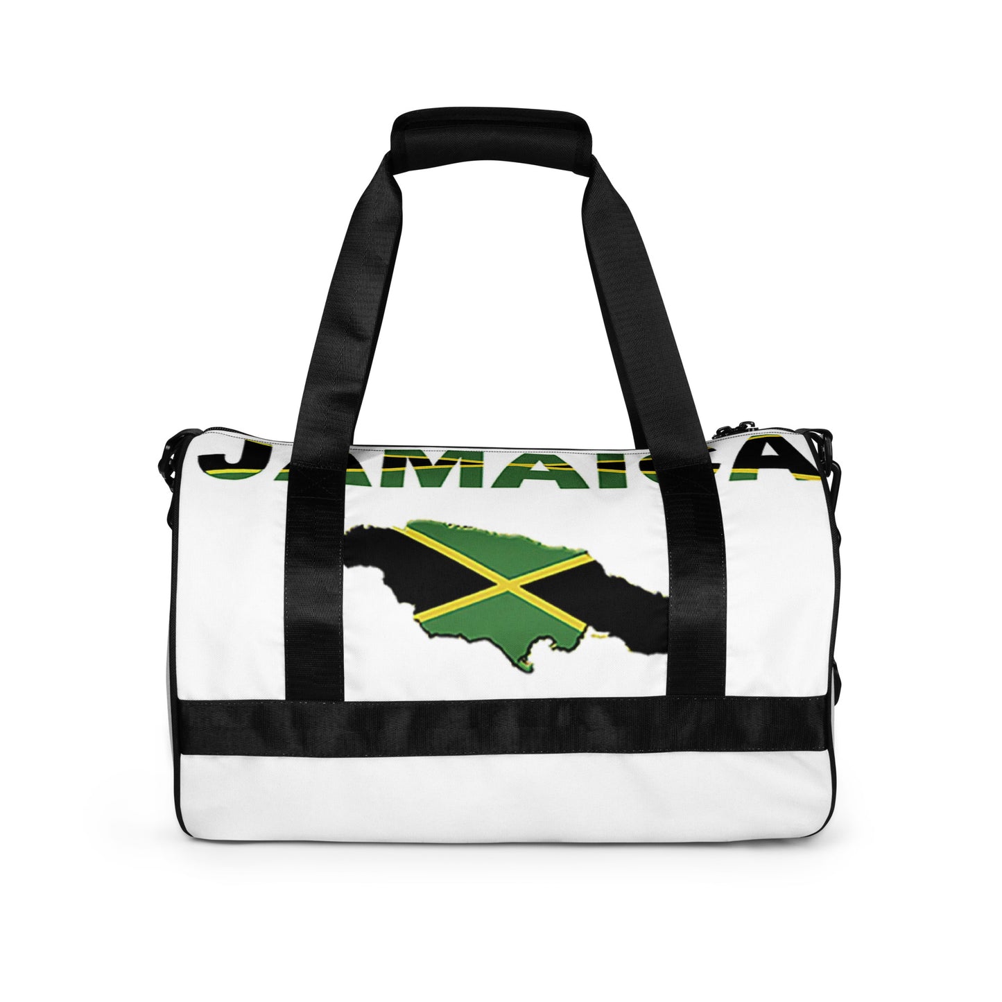 Jamaican All-over print gym bag