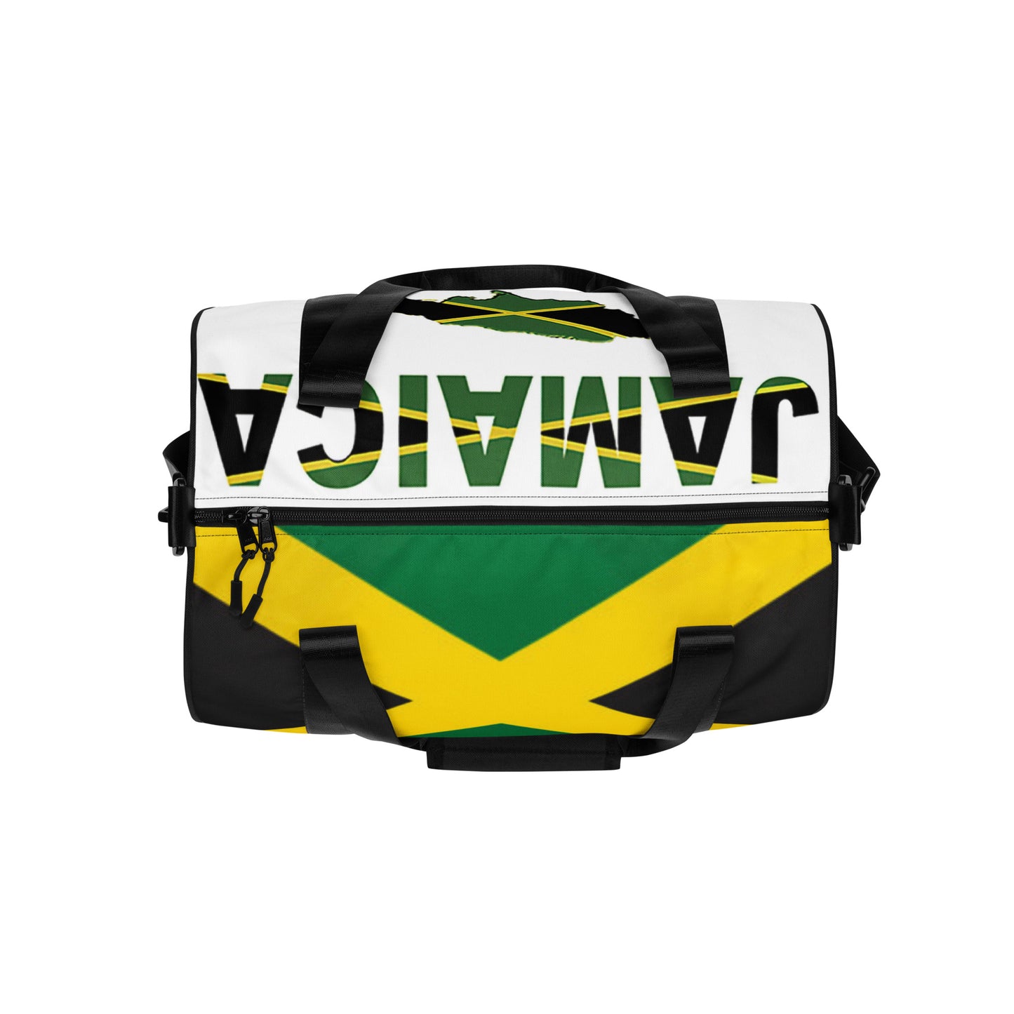 Jamaican All-over print gym bag