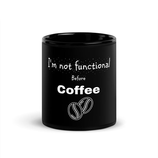 Coffee Black Glossy Mug