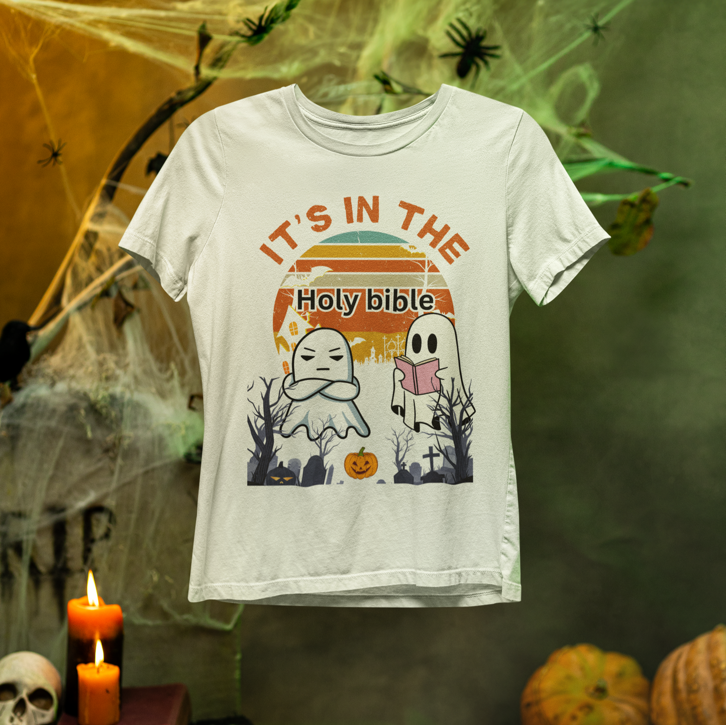 An Halloween shirt for a none spiritual friend