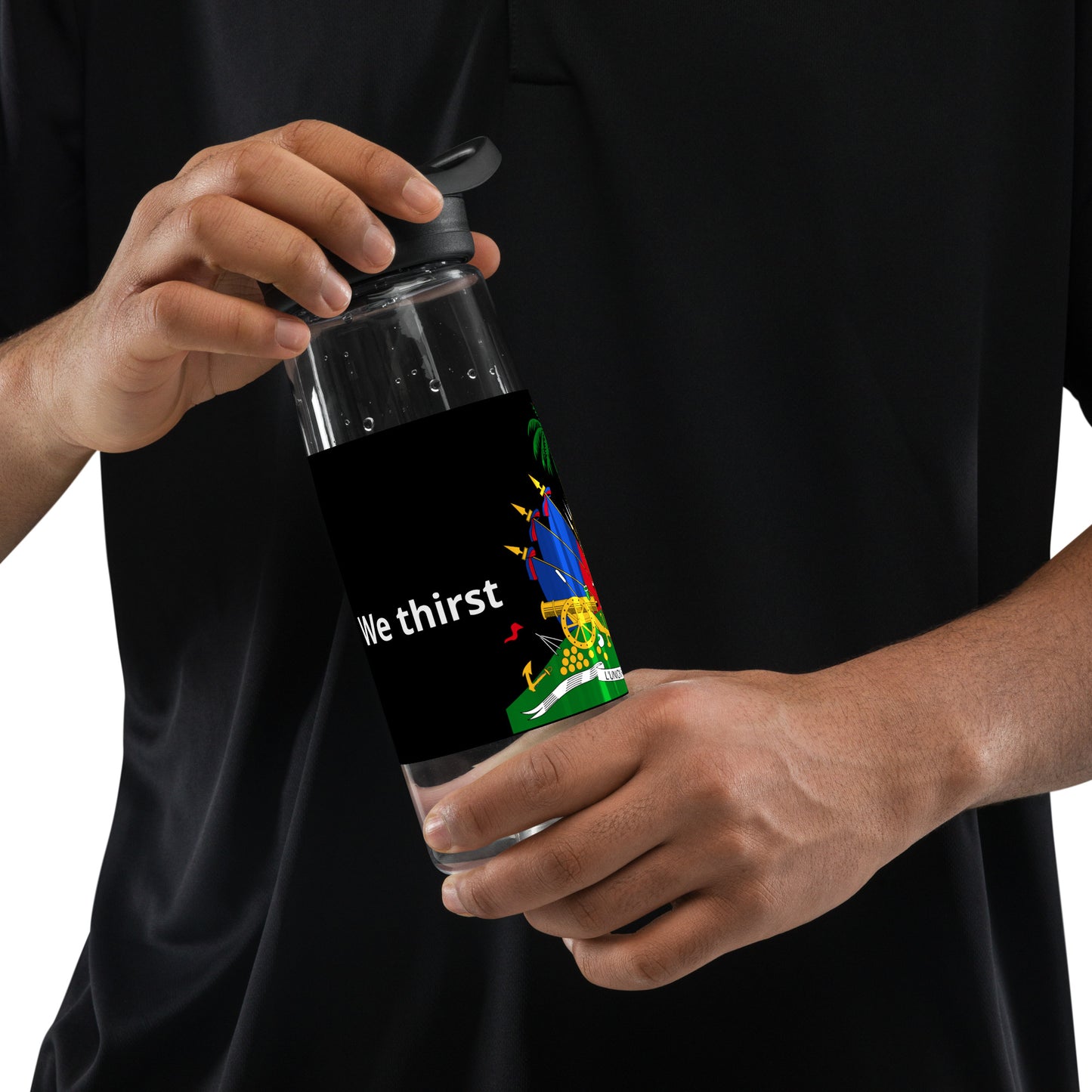 Haiti Sports water bottle