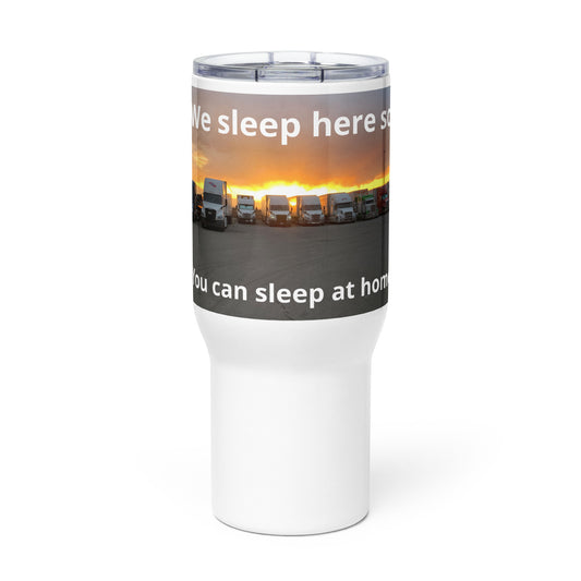 Truck drivers Travel mug with a handle