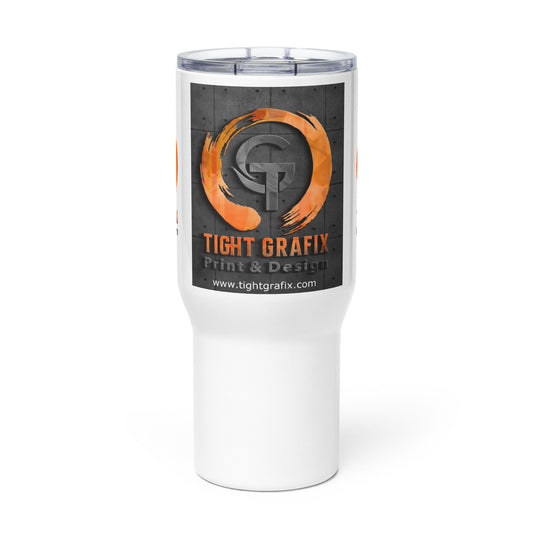 Tighthtafix Travel mug with a handle