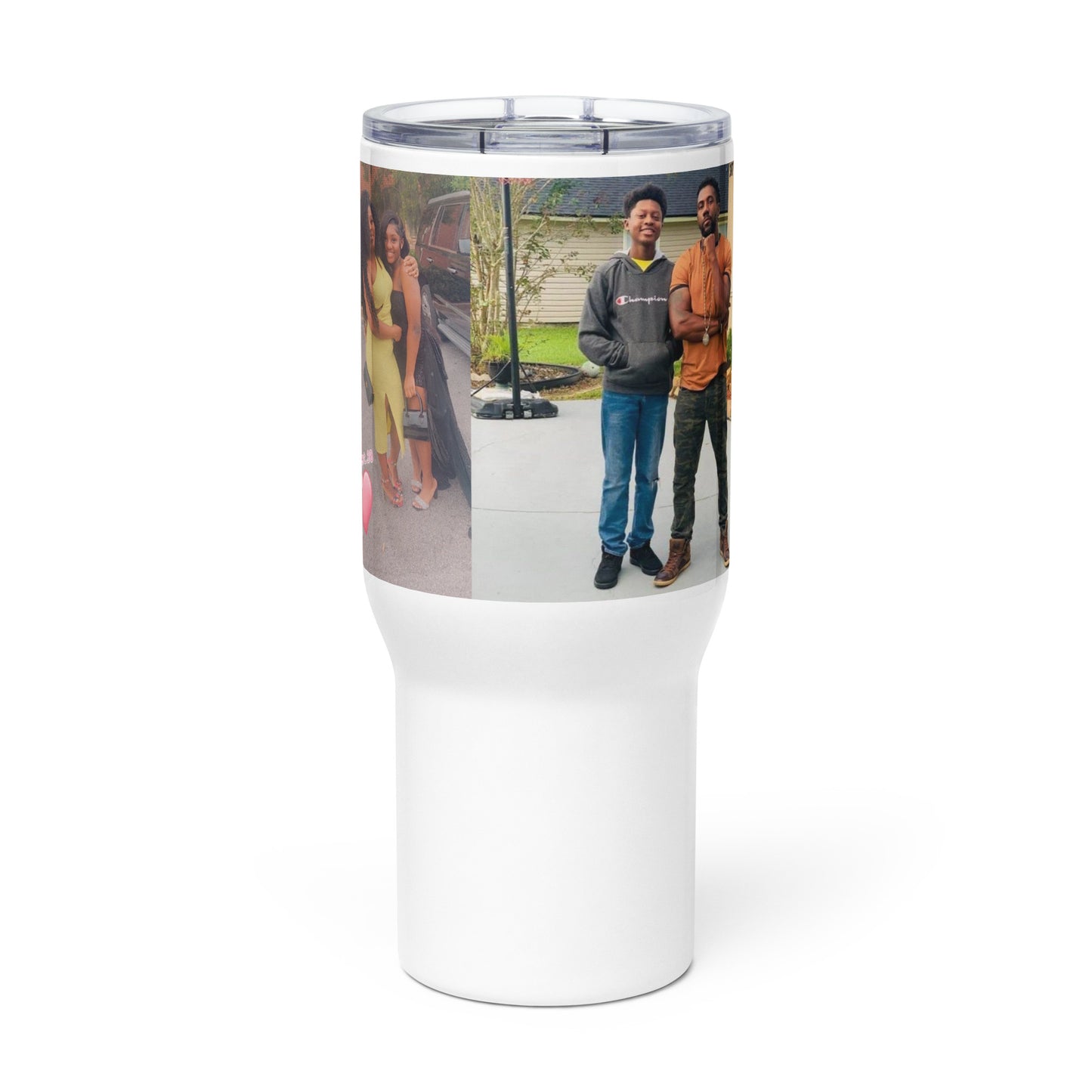 Titus family Travel mug with a handle