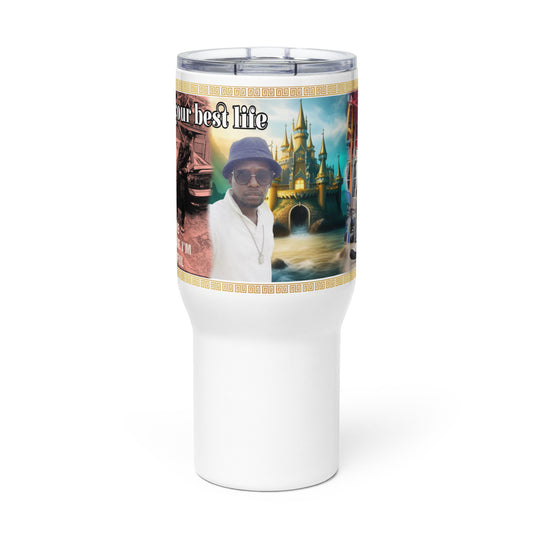 Tim Polite Travel mug with a handle