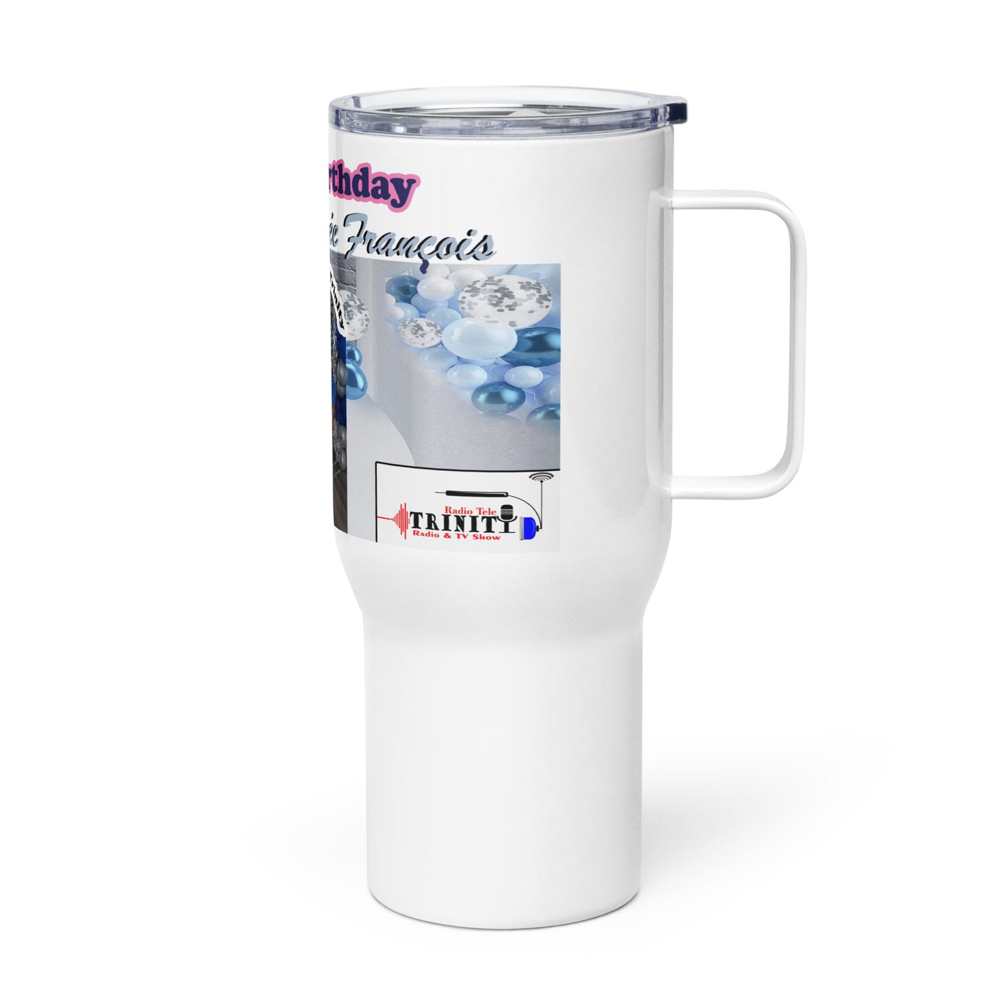 Daphnee Travel mug with a handle