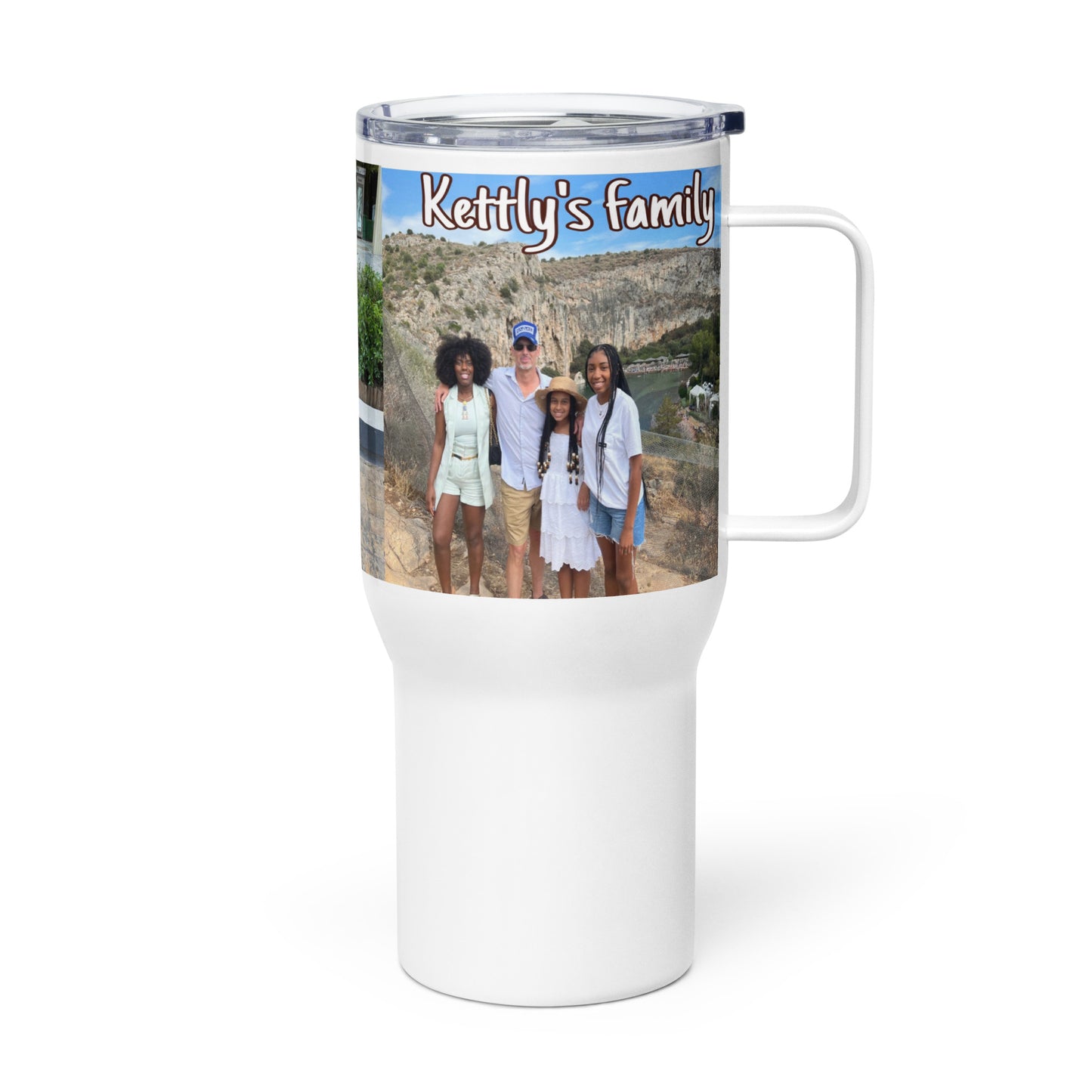 Kettly family Travel mug with a handle