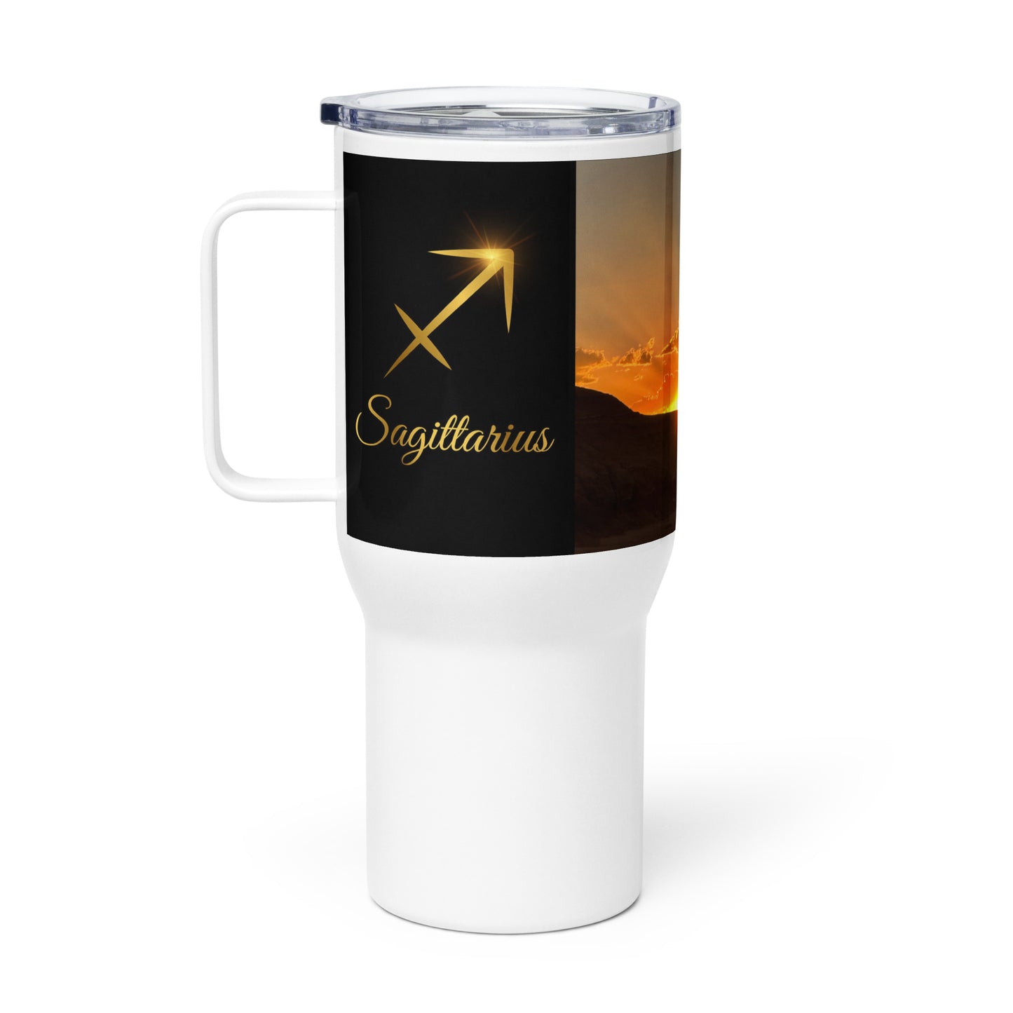 Moreeza 2 Travel mug with a handle