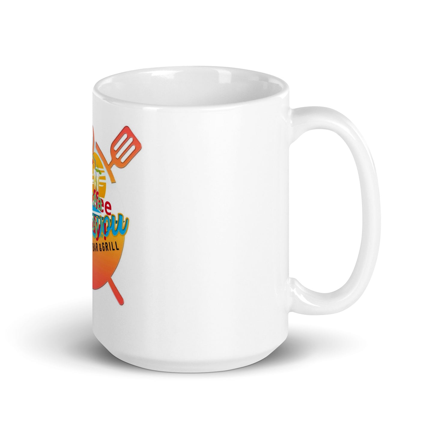 Randevous White glossy mug