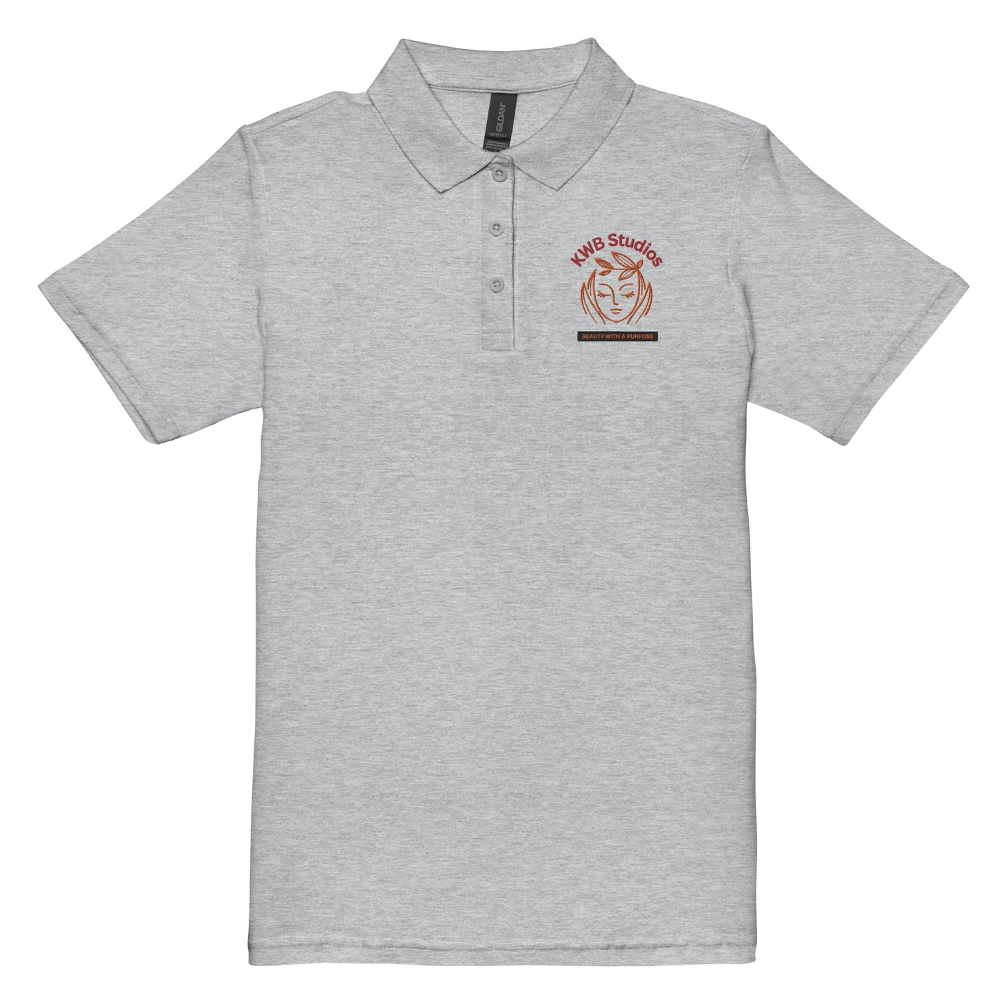 KWB STUDIOS Women’s pique polo shirt