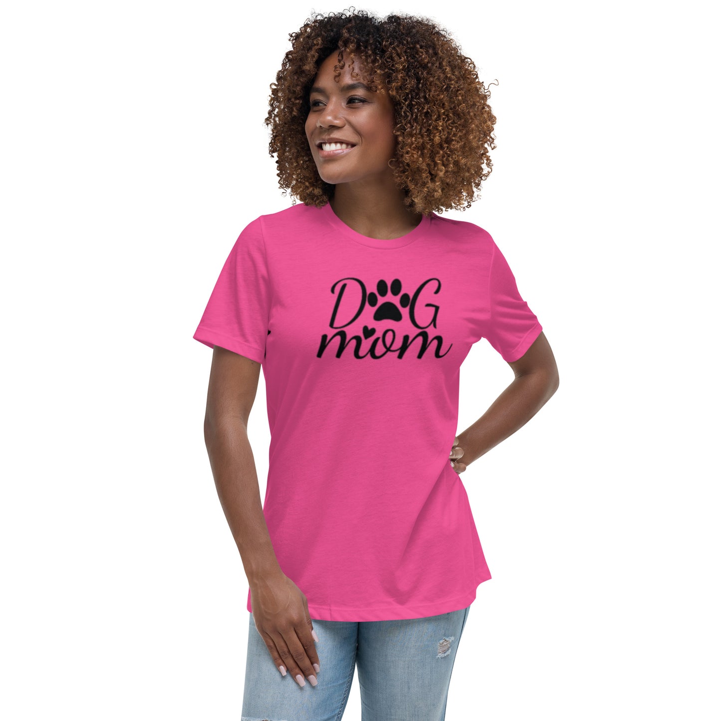 Dog mom Women's Relaxed T-Shirt