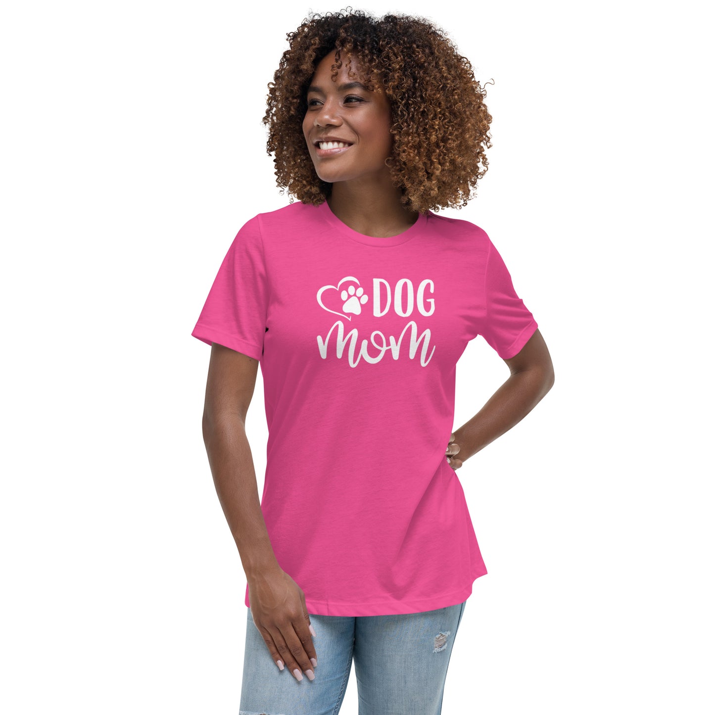 Dog mom Women's Relaxed T-Shirt