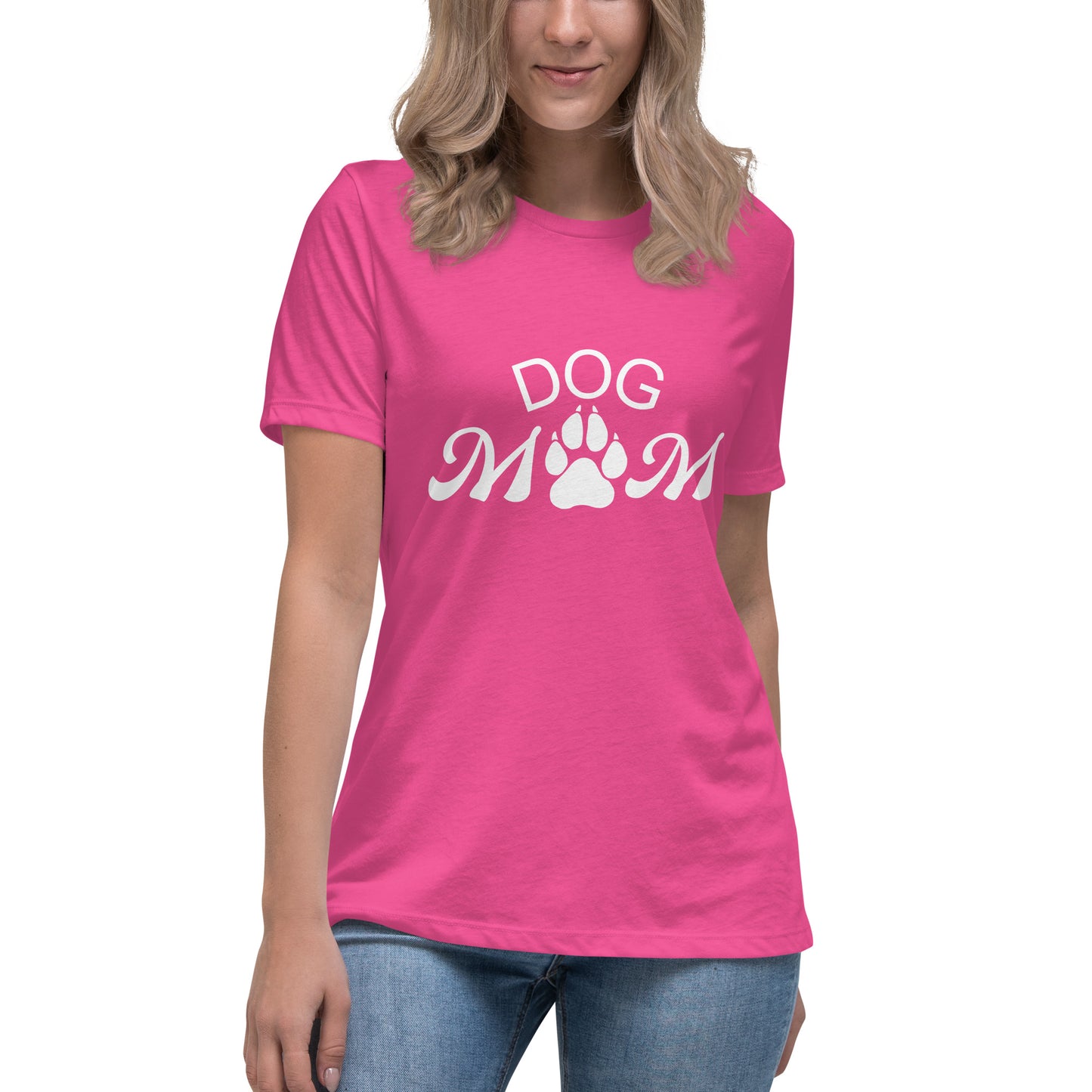 Dog mom Women's Relaxed T-Shirt