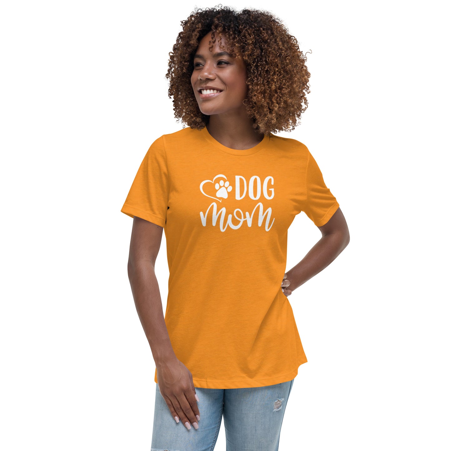 Dog mom Women's Relaxed T-Shirt