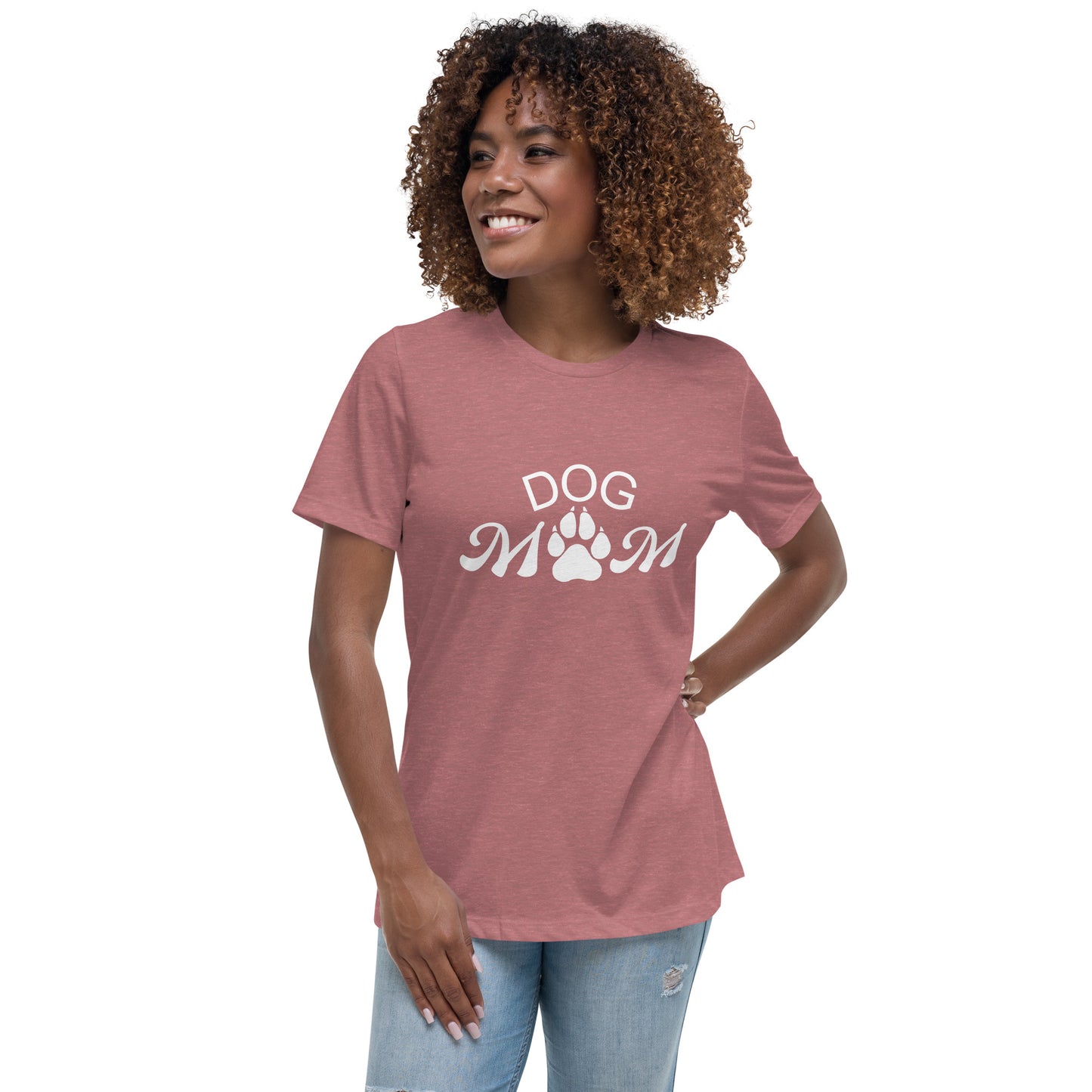 Dog mom Women's Relaxed T-Shirt