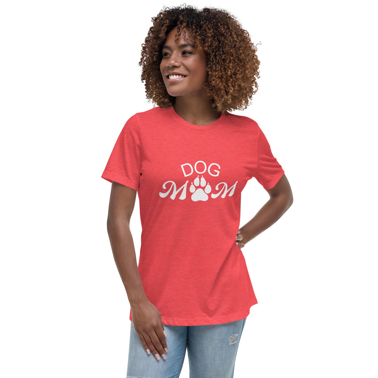 Dog mom Women's Relaxed T-Shirt