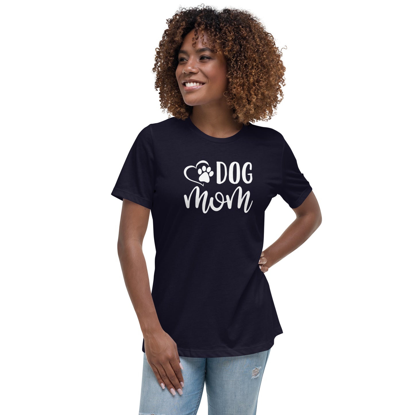 Dog mom Women's Relaxed T-Shirt