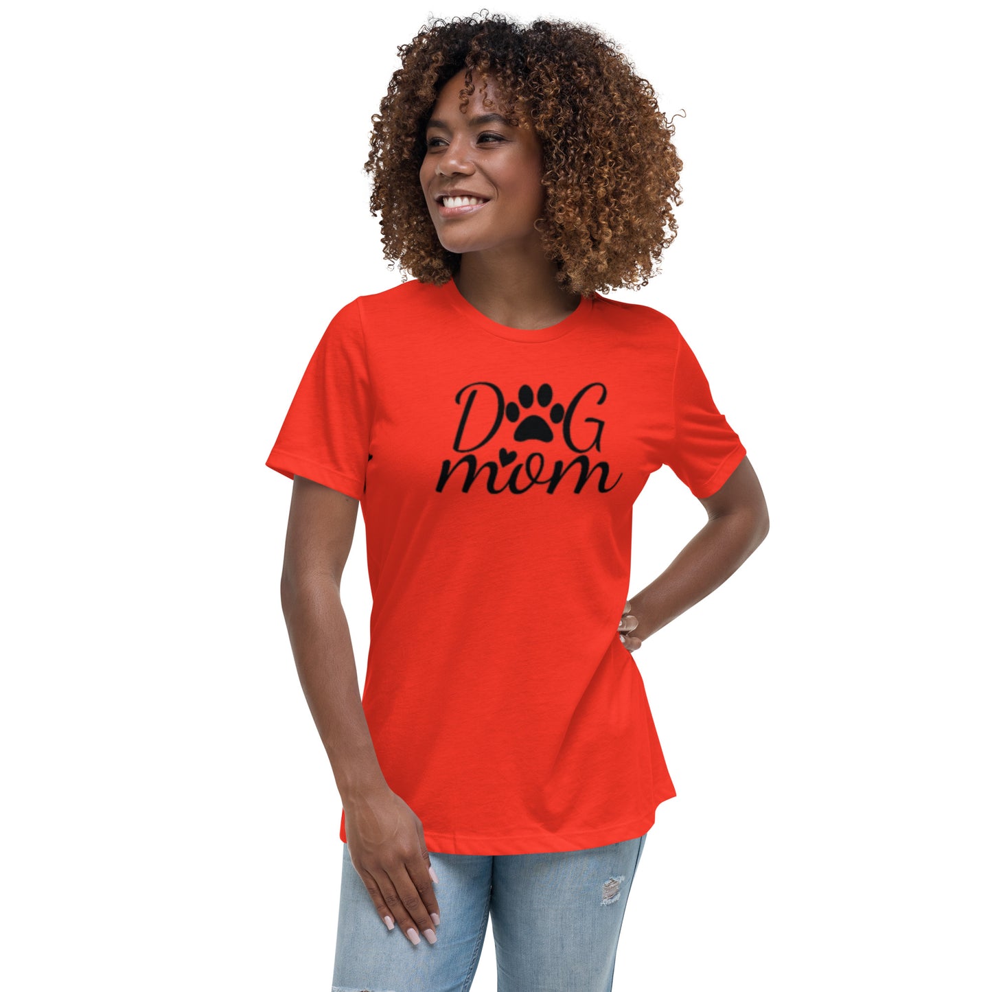 Dog mom Women's Relaxed T-Shirt