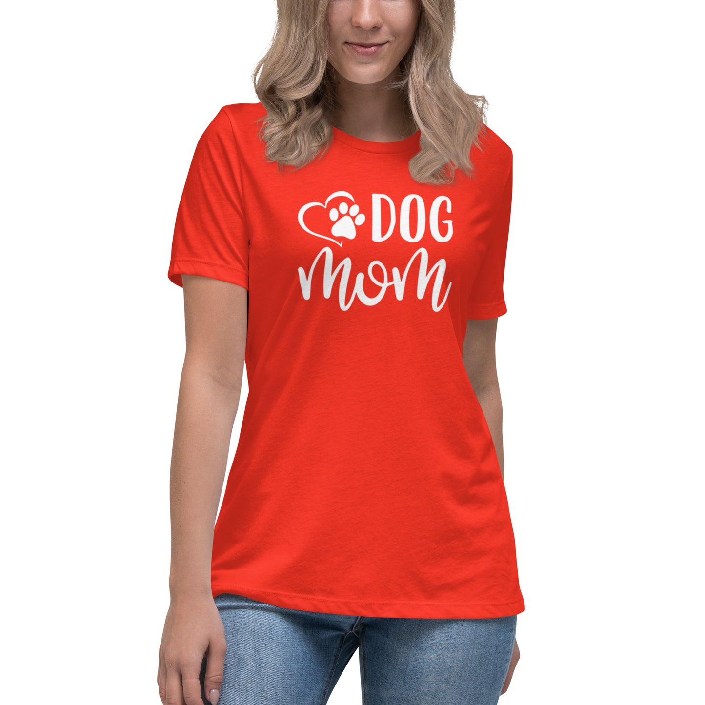 Dog mom Women's Relaxed T-Shirt