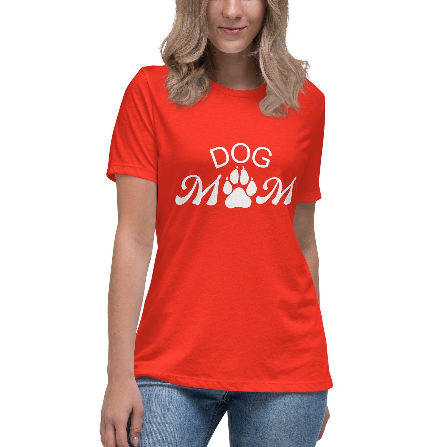 Dog mom Women's Relaxed T-Shirt