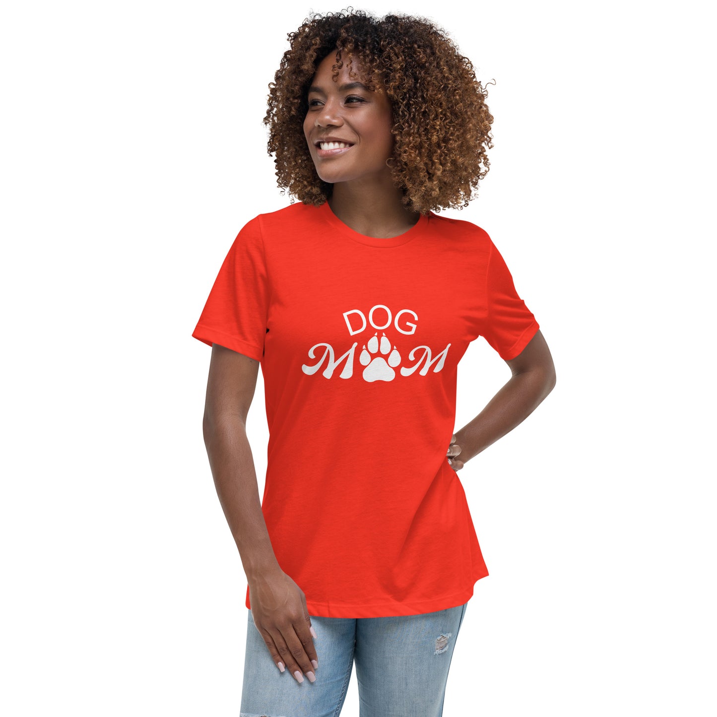 Dog mom Women's Relaxed T-Shirt